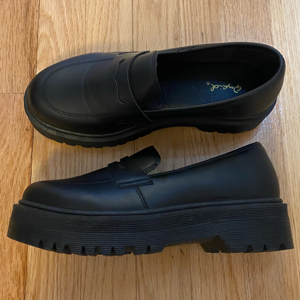Platform loafers